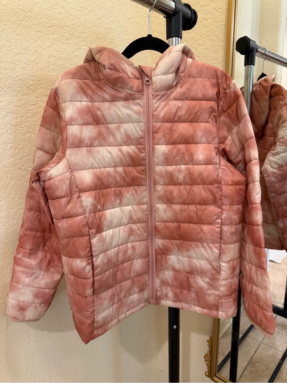 Gap Girls Zip Puffer lightweight Jacket size M